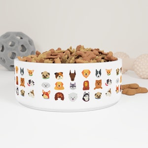 Adorable Dog Food Bowl
