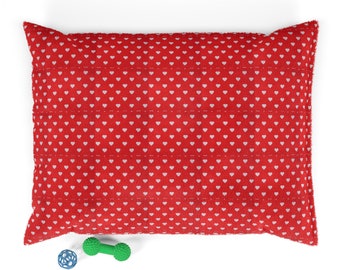 Adorable cama de peluche para mascotas