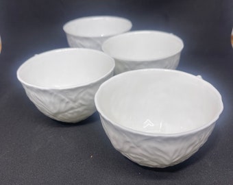 Vintage Wedgwood Countryware Coffee Tea Cups Lettuce Cabbage Bone China Set of 3 and 1 Coalport Countryware Tea Coffee Cup