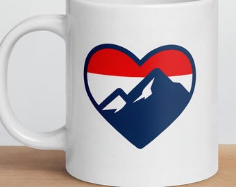 Mountain Love The Outdoors Nature Coffee Mug