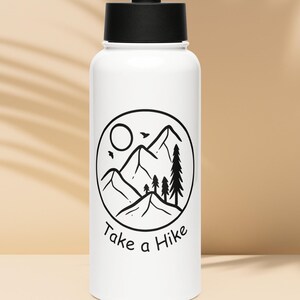 Hiking Water Bottle for Camping Outdoors Lover of Nature