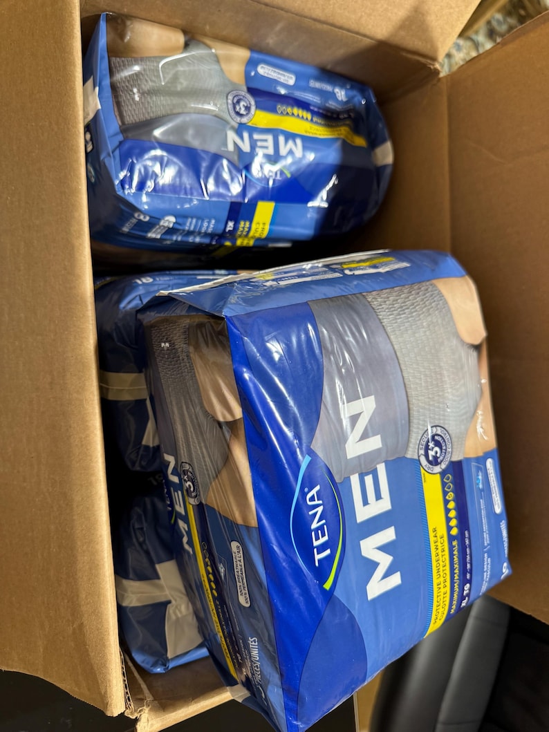 TENA メンズ 保護下着 XL 72枚入り 最大吸収量 失禁ブリーフ 新品 画像 3