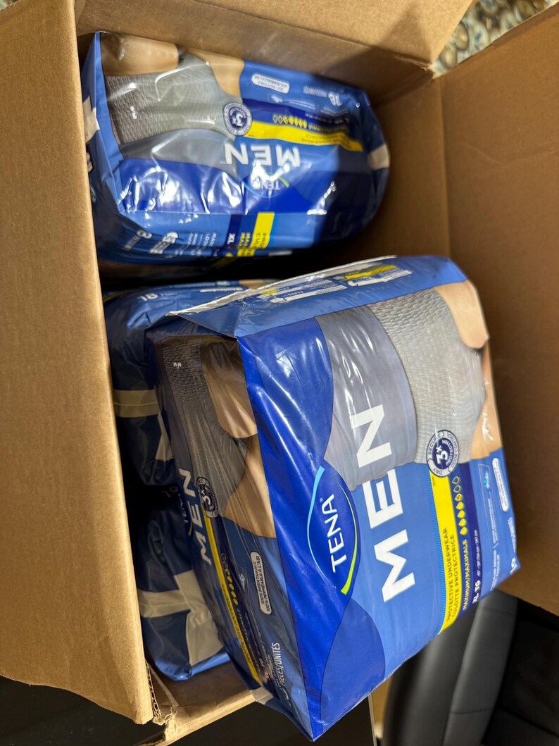 TENA メンズ 保護下着 XL 72枚入り 最大吸収量 失禁ブリーフ 新品 画像 5