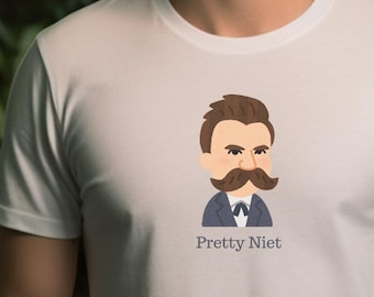 Nietzsche, Nietzsche Shirt, Philosophy Shirt, Philosophy, Philosophy T-Shirt, Fun Philosophy Shirt, Intellectual, Shirt for Philosophers