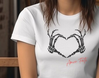 Nietzsche, Amor Fati,  Philosophy Shirt, Philosophy, Philosophy T-Shirt, Fun Philosophy Shirt, Intellectual Shirt, Shirt for Philosophers
