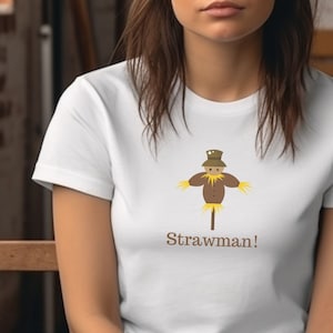 Philosophy Shirt, Logic Shirt, Philosophy, Philosophy T-Shirt, Fallacy Shirt, Intellectual Shirt, Shirt for Philosophers, Straw Man, Logic