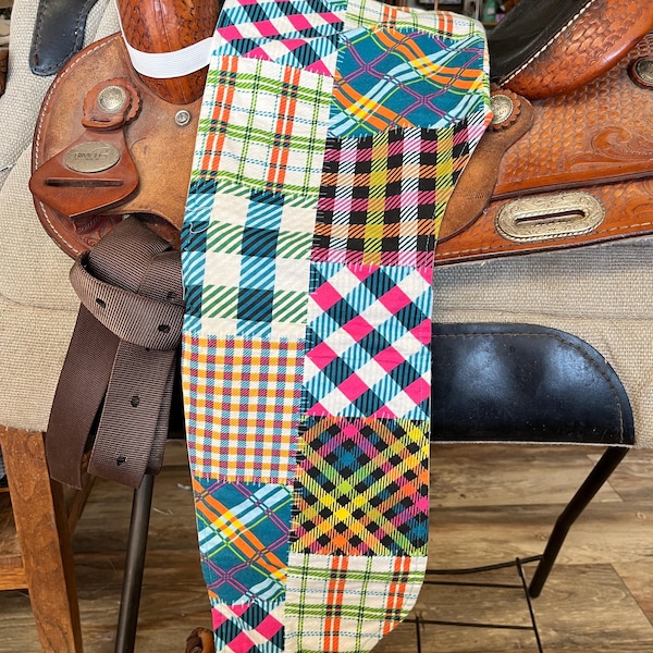 Homemade Flannel Stirrup Sleeve - Western or English Saddle