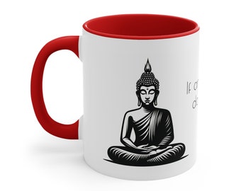 Buddha Coffee Mug, Zen Yoga Buddhism Gift, Buddha Coffee Mug, Buddha Mug, Buddha Cup, Buddha Cups Mugs, Buddha Coffee Cup
