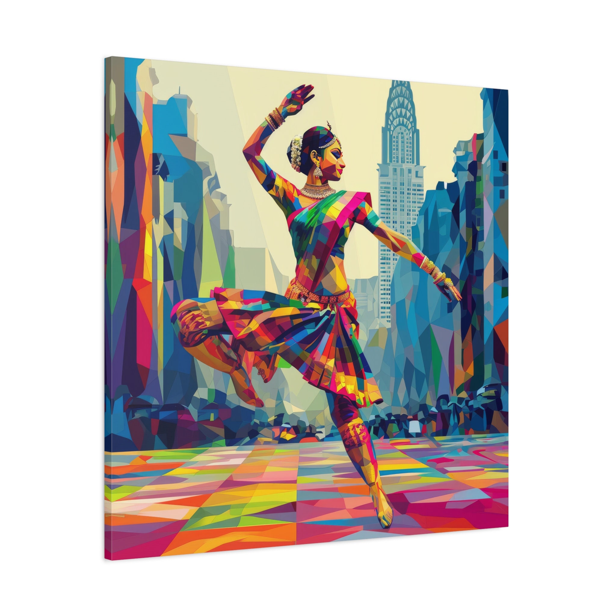 一番の そろそろ残り少なく(u_u)【インド布絵】「BHARAT NATYAM