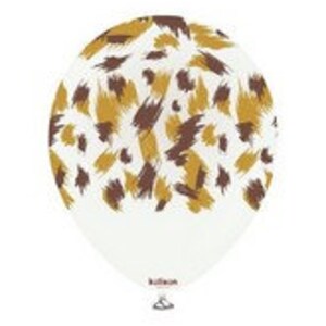 12&quot; Kalisan Safari Savanna White, Dusty Rose, Wild Berry, Coral, Black, Mustard-Packs of 6