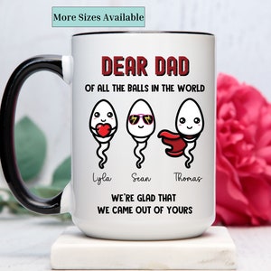 Personalized funny dad mug,funny dad coffee cup,funny gift for dad,fathers gift,father day gift,christmas gift mug,Dad Birthday Gifts
