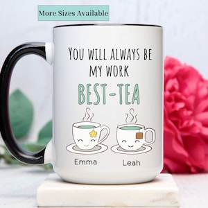 Custom Coworker gift mug,Coworker leaving Gift,Work Friend Mug,colleague gift mug,Best Friend at work Mug,coworker Christmas gift