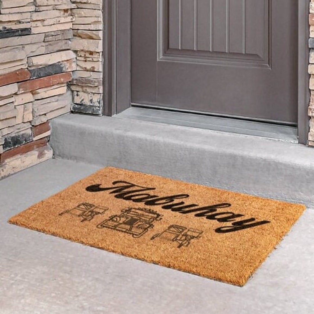 Mabuhay Doormat Philippines Jeepneys Coir Doormat. Etsy