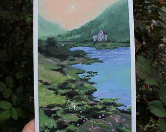 Mountain Landscape | Original Acrylic Painting