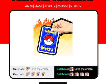 Emote de Twitch "Tirar fuego" para streaming / Emotes de YouTube, Emotes de Discord, Emotes de patadas, Stickers de TikTok / Emotes de TCG / Emojis prediseñados P2U