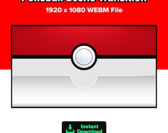 Transición de Pokéball Stinger / Transición de escena animada de Twitch