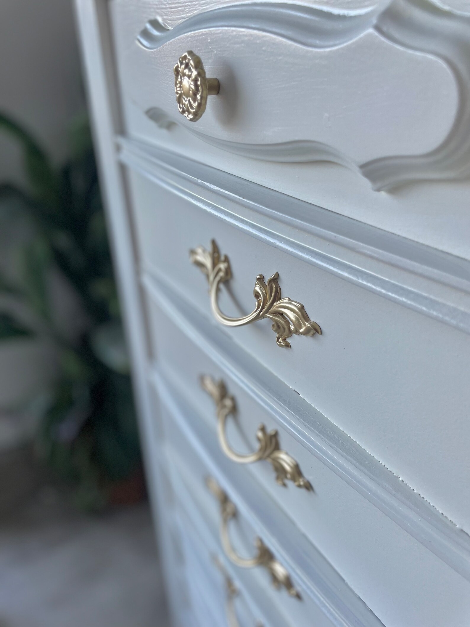 SOLD. French Provincial Tall Boy Lingerie Dresser Etsy