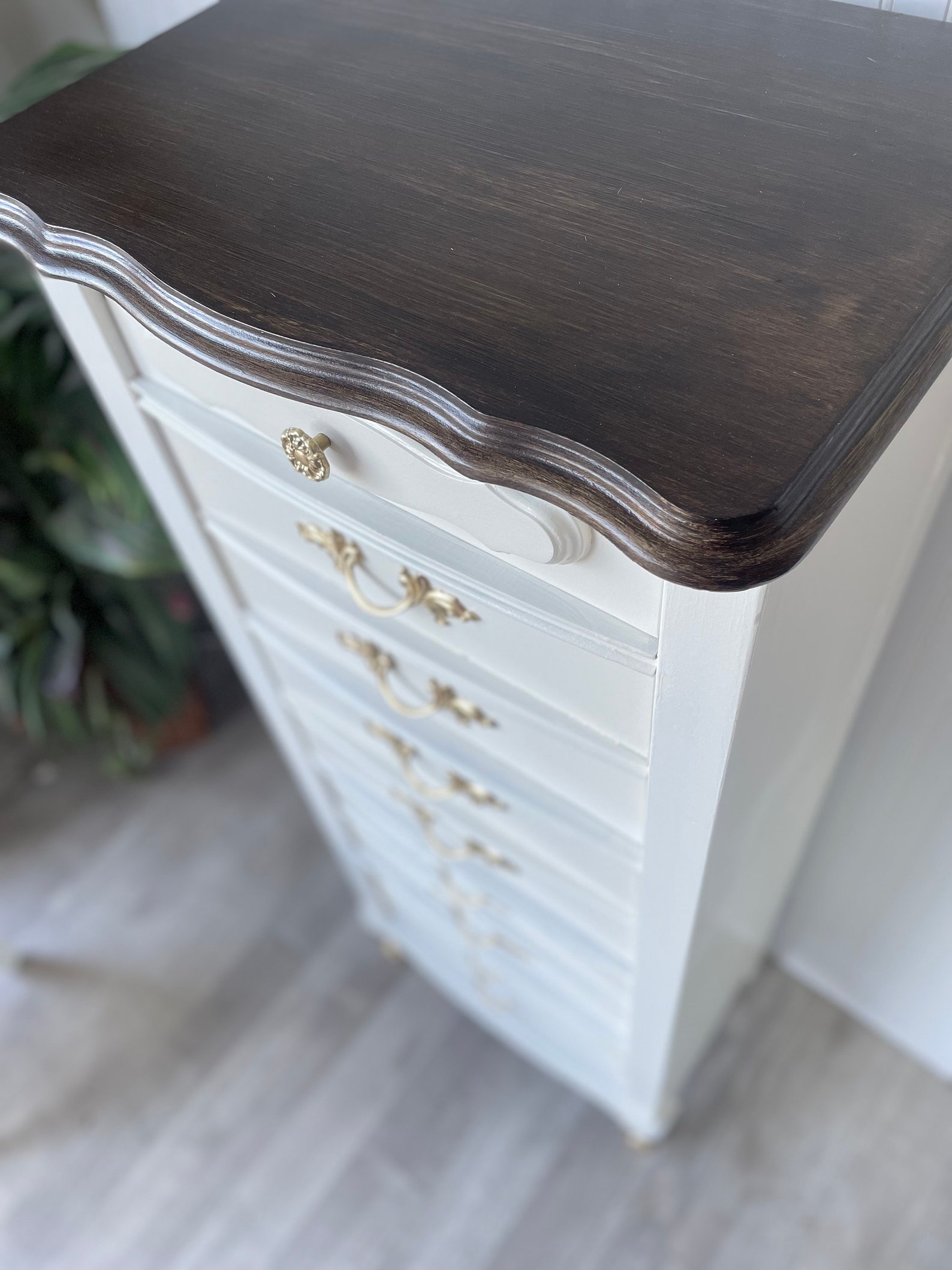 SOLD. French Provincial Tall Boy Lingerie Dresser Etsy