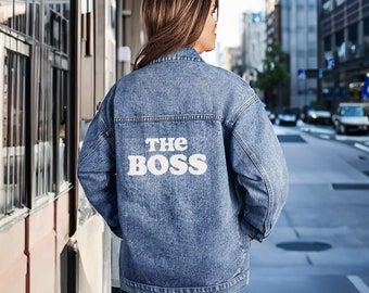 The Boss - Women's Oversized Denim Jacket