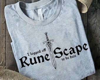 RuneScape T-Shirt, video game t-shirt