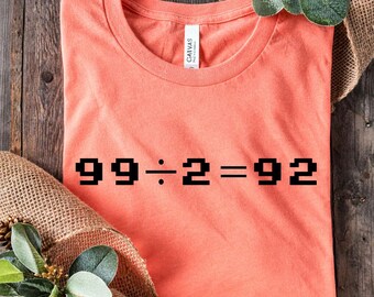 RuneScape Math Level 99 T-Shirt, Video Game Apparel