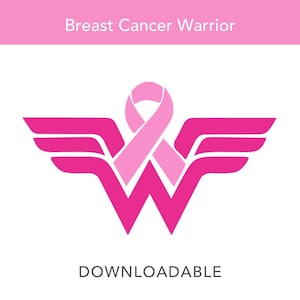 Breast Cancer Awareness Ribbon SVG l Breast Cancer Ribbon Download l Vector File l Instant Download