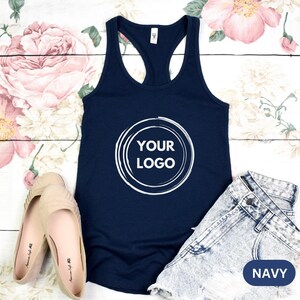 Custom Logo Racerback Tank Top: Personalized Design Women Top Bild 4
