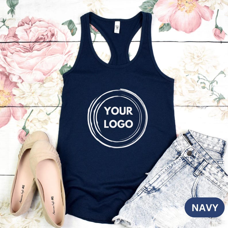Custom Logo Racerback Tank Top: Personalized Design Women Top Bild 4