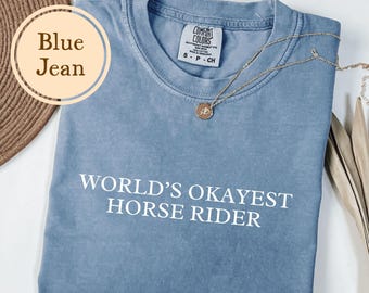 Horse Shirt, Comfort Colors® Gift For Horse Lover, Funny Horse Girl Tshirt, Horse Mom T Shirt, Horse Trainer, Horse Riding, Horse Rider