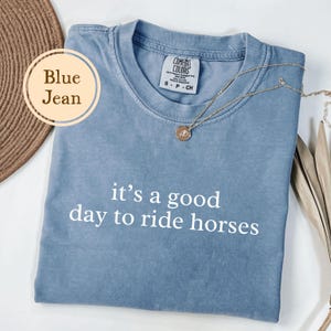 Horse Shirt, Comfort Colors®, Gift For Horse Lover, Funny Horse Girl Tshirt, Horse Mom T Shirt, Horse Trainer, Horse Riding, Horse Rider