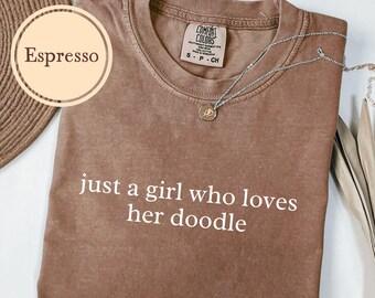 Doddle Shirt, Comfort Colors® Gift For Dog Mom, Goldendoodle Tshirt, Labradoodle T Shirt, Dad, Golden Doddle
