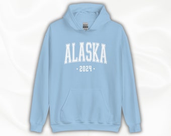 Alaska Trip Hooded Sweatshirt, Alaska Cruise Shirts, Alaska Hoodie, Alaska Sweater, Group Cruise Shirts