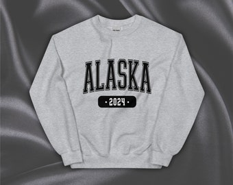 Alaska Trip Sweatshirt, Alaska Cruise Sweatshirt, Alaska Cruise Shirts, Alaska Pullover, Group Cruise Shirts