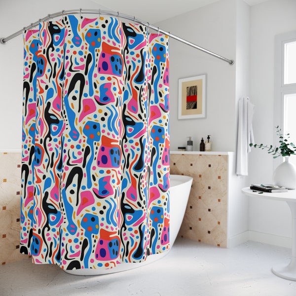 Artsy Shower Curtain - Etsy