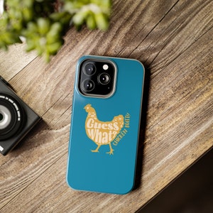 Funny Chicken Phone Case, Cute Phone Case, Minimalist Phone Case, Chicken Butt Phone Case