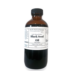 Natural Cold-Pressed Black Seed Oil