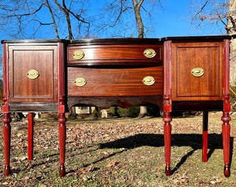 Hepplewhite Style Buffet Traditional Sideboard
