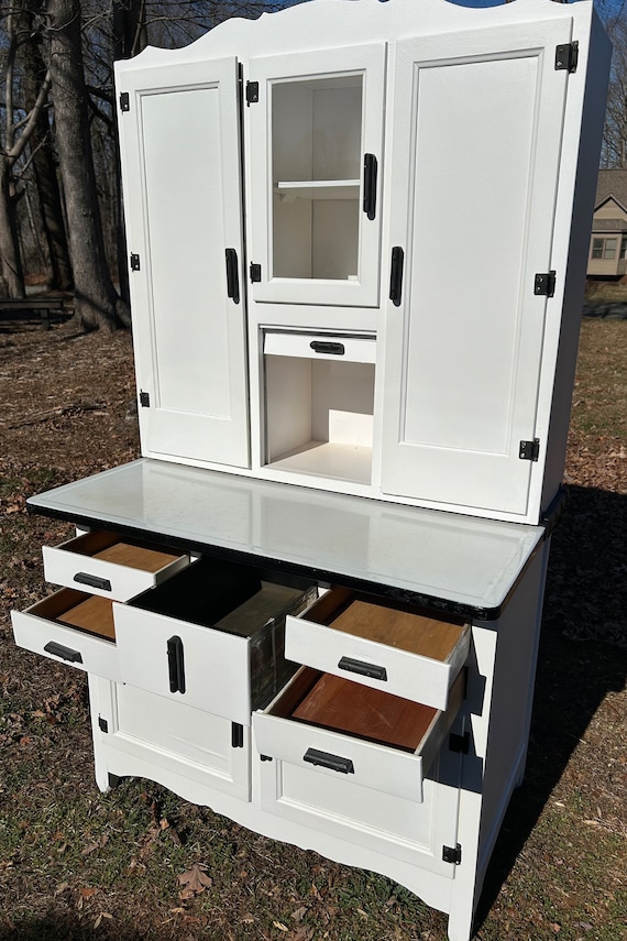 Bisagras De Gabinete De Mariposa Tipo Hoosier Con Compensación Niqueladas Grandes | 4 Pares/paquete | Herrajes De Reproducción De Gabinete Tipo Hoosier | UA-210-HPN (4