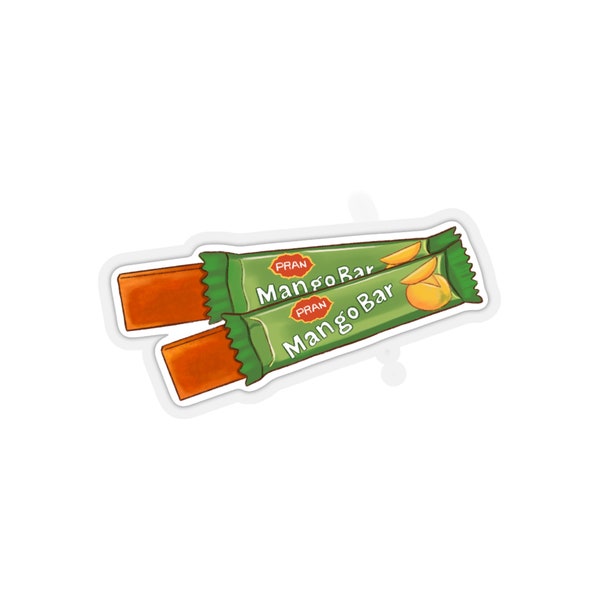 Bangladesh Candy Sticker | Pran Mango Bar | Dhaka Sweet Treat | Bengali Candy Art