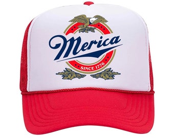 Merica Snapback Hat I Klassieke All American Hats I Fourth of July