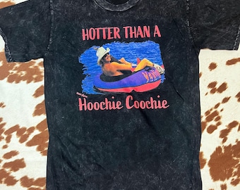 Heter dan een Hoochie Coochie-T-shirt | Klassieke countrymuziekkleding | Tops in vintagestijl