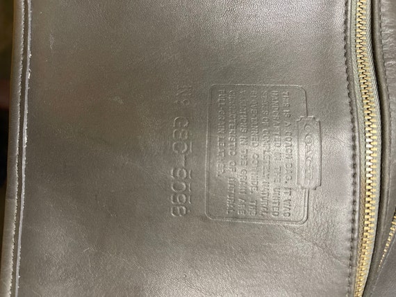 1998 - Vintage Coach Gray Legacy Tribeca - No Tag - image 5