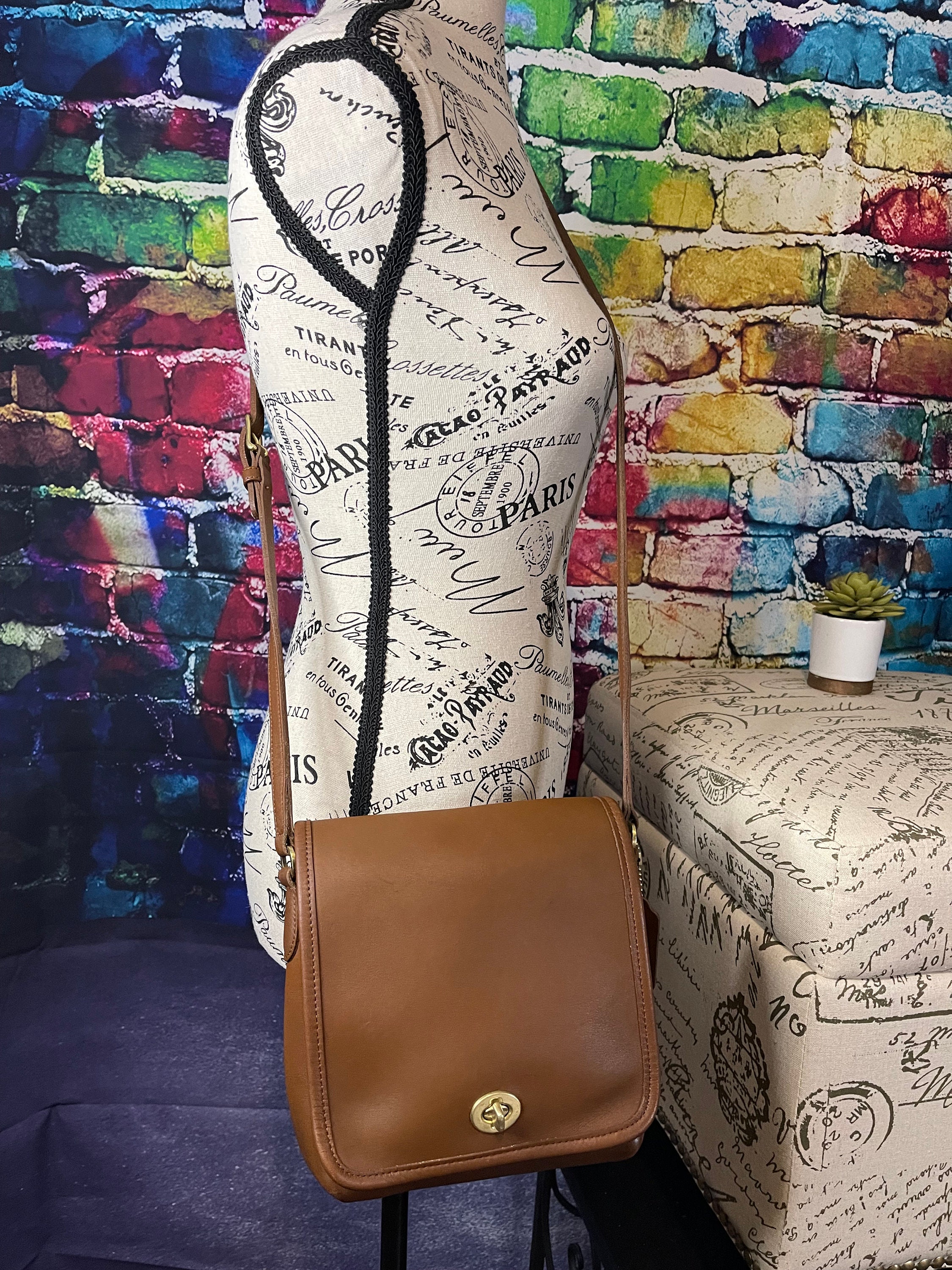 Indulge Designer Resale Boutique - Vintage Coach Legacy Companion Flap  Crossbody!! Price $49.99 We are open 12-5 today!!