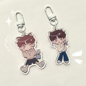 ZEROBASEONE: In Bloom Acrylic Keychain (Hanbin and Zhang Hao)