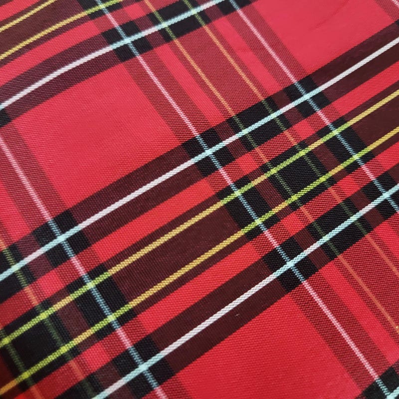 Roxy Tartan Plaid Taffeta