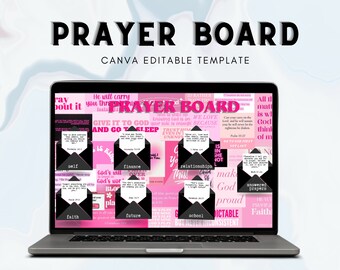 Prayer Board Template 2024