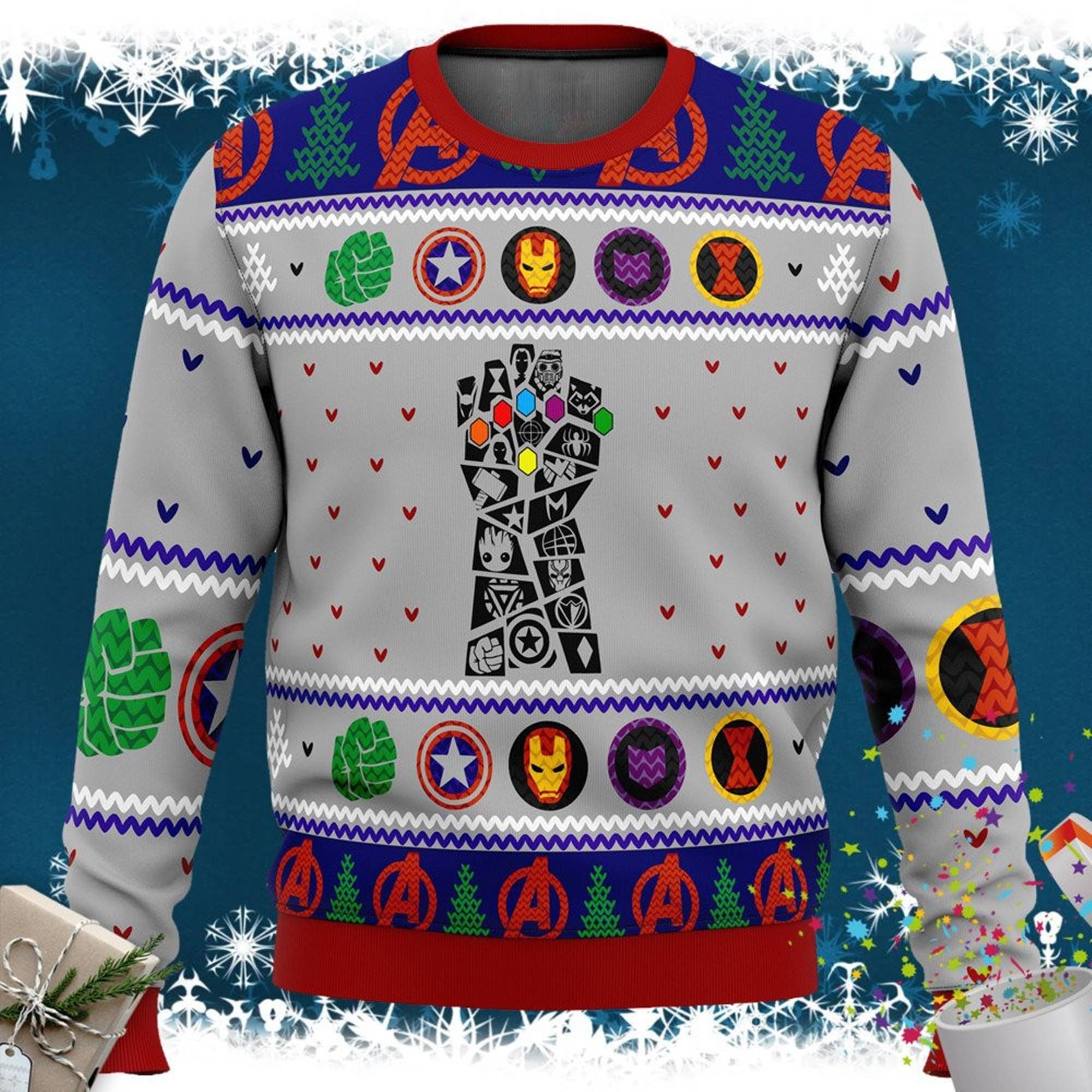 Ugly Sweater Thanos - Etsy