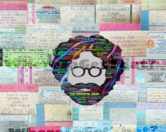 GRATEFUL DEAD Ticket Stub Blanket