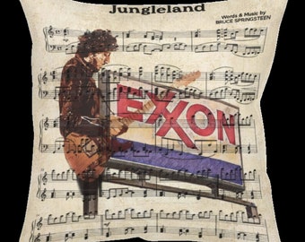 BRUCE - Choose Your Favorite Springsteen Sheet Music Pillow-Don't See It I'll Make It