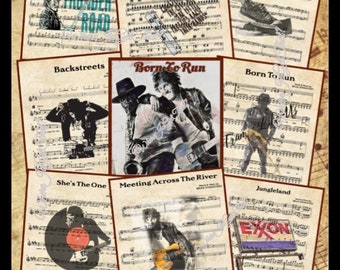 BORN TO RUN Sheet Music Blanket